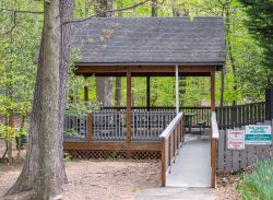 Accessible picnic shelter.