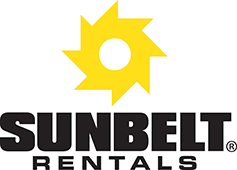 Sunbelt Rentals logo.