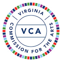 Virginia Commission for the Arts logo.