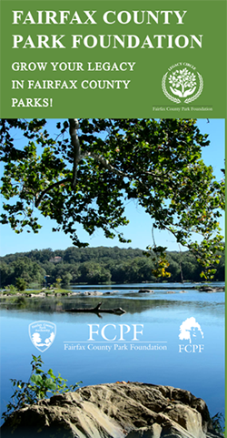 Fairfax County Park Foundation legacy brochure cover.
