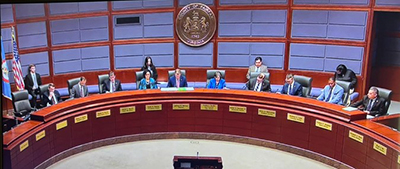 Fairfax County VA Board of Supervisors Budget Hearings.