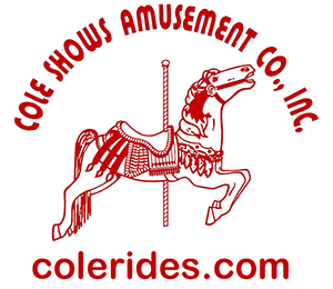 Cole Shows Amusement logo.