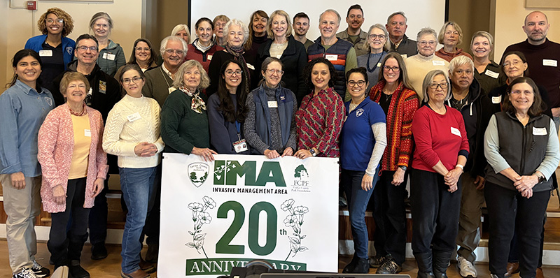 Invasive Management Area 20th Anniversary members.