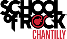 School of Rock Chantilly logo.
