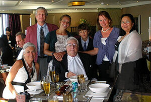 Seven members of the Olmi Family.